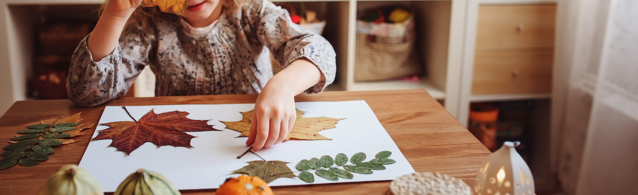 Autumn leaves crafts for kids